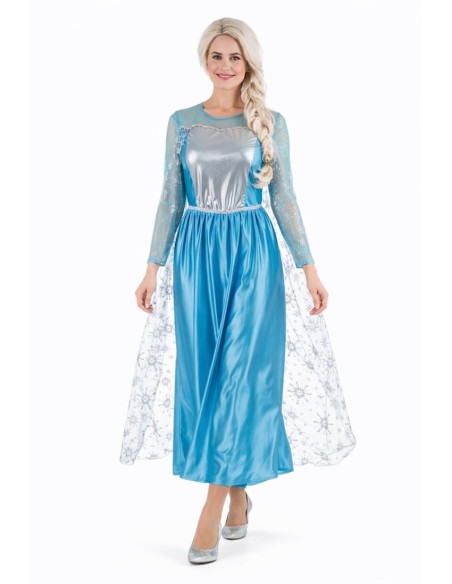 Costume Principessa del Ghiaccio Taglia M | Costumi per Adulti Il Re del Carnevale
